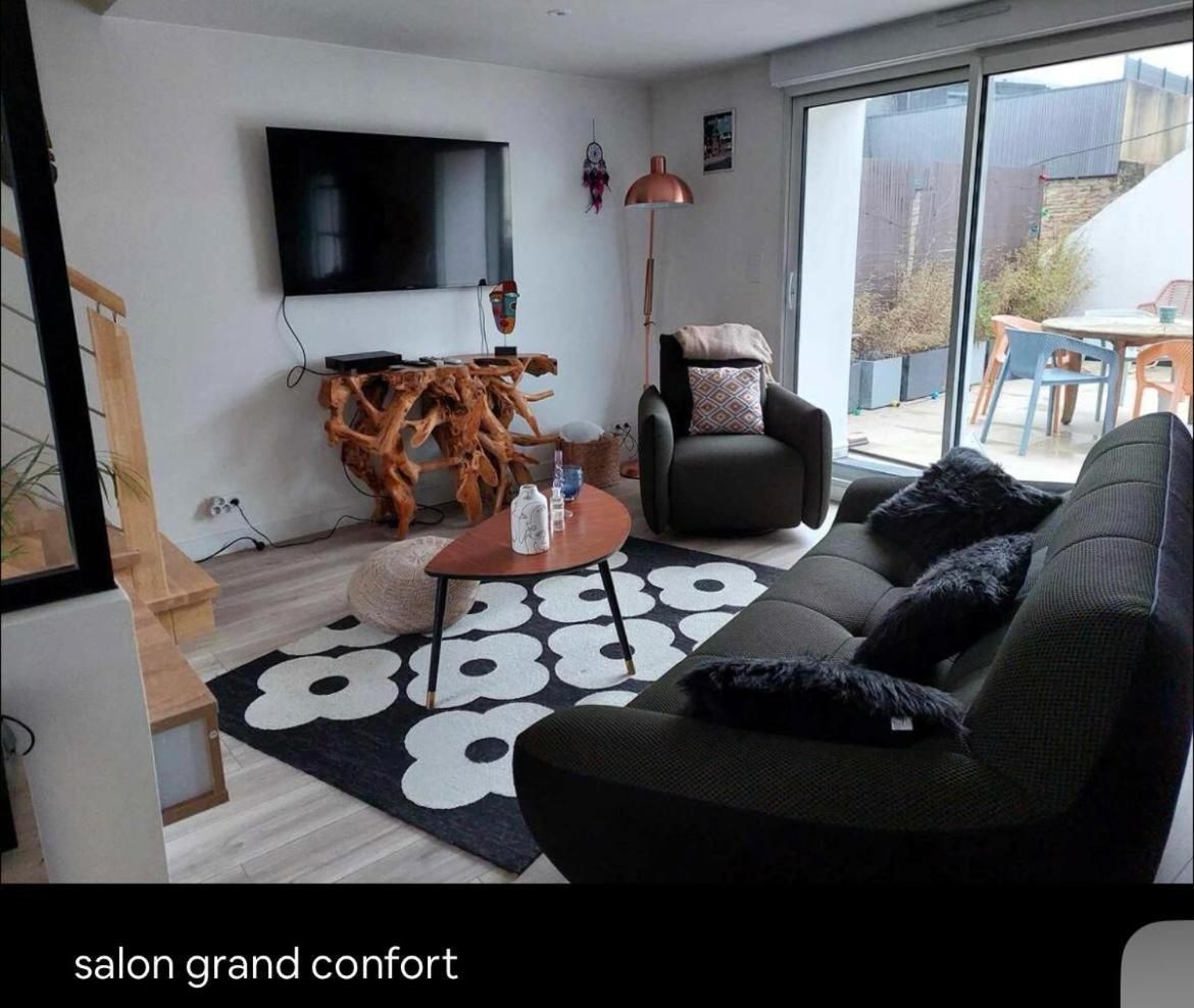 Apartment Duplex Cosy 100m2 Terrasse Les Glenan Fouesnant